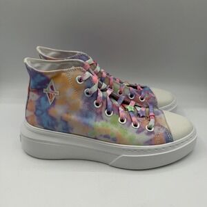Skechers Cordova Classic Groove It Shoe Womens 8 Colorful Tie Dye Sneaker 185139